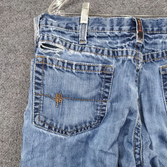 Ariat FR Men's M4 Low Rise Boot Jeans Blue Size 36x30 Set of 2 100% Cotton - Picture 12 of 16